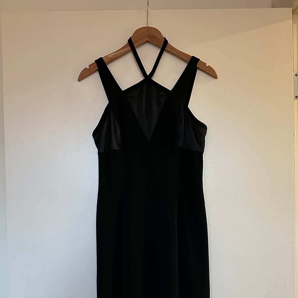 Adrianna Papell Black Evening Dress